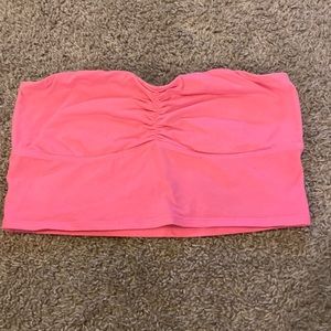 PINK hot pink bandeau